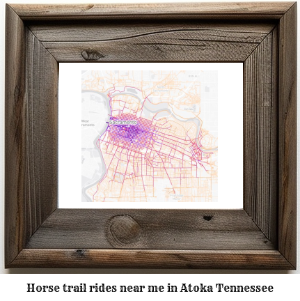 horse trail rides near me in Atoka, Tennessee